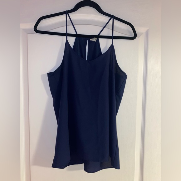 Navy tank top - Picture 2 of 3